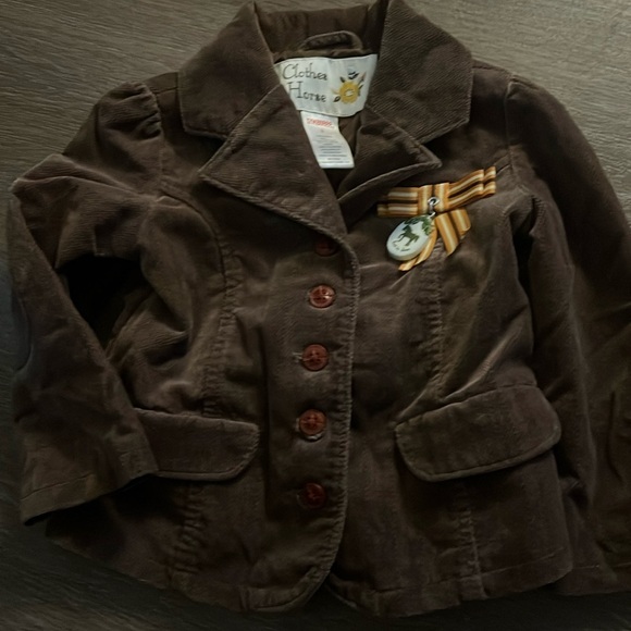 Gymboree vintage EQUESTRIAN CLUB set. Blazer 3T/pants 3. GUC for vintage. - Picture 1 of 7